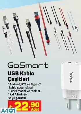 GOSMART USB KABLO GOSMART USB KABLO